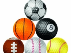 Longridge Sports Themed Golf Balls.