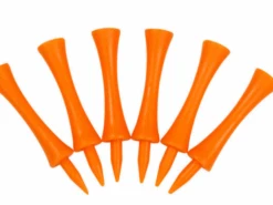 Longridge Plastic Castle Tees Orange 50Mm - 1000 Pack